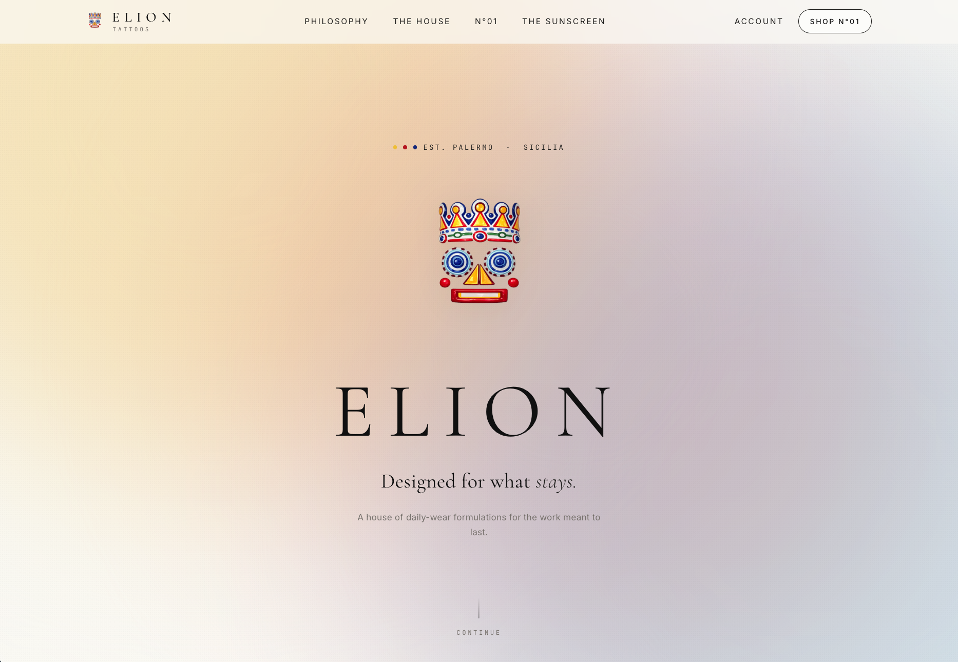 ELION — redesigned site